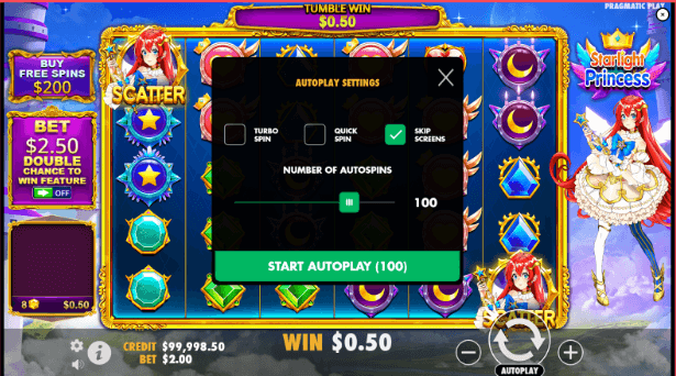 Starlight Princess demo