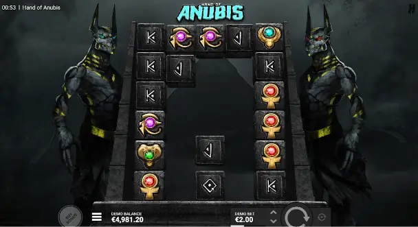 Hand of Anubis gráficos