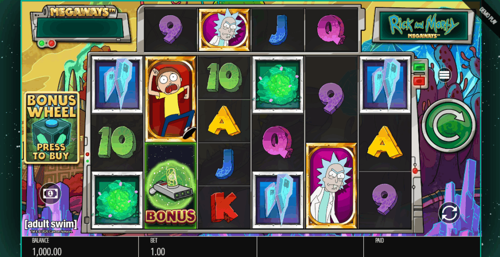 Aspecto de la máquina tragaperras